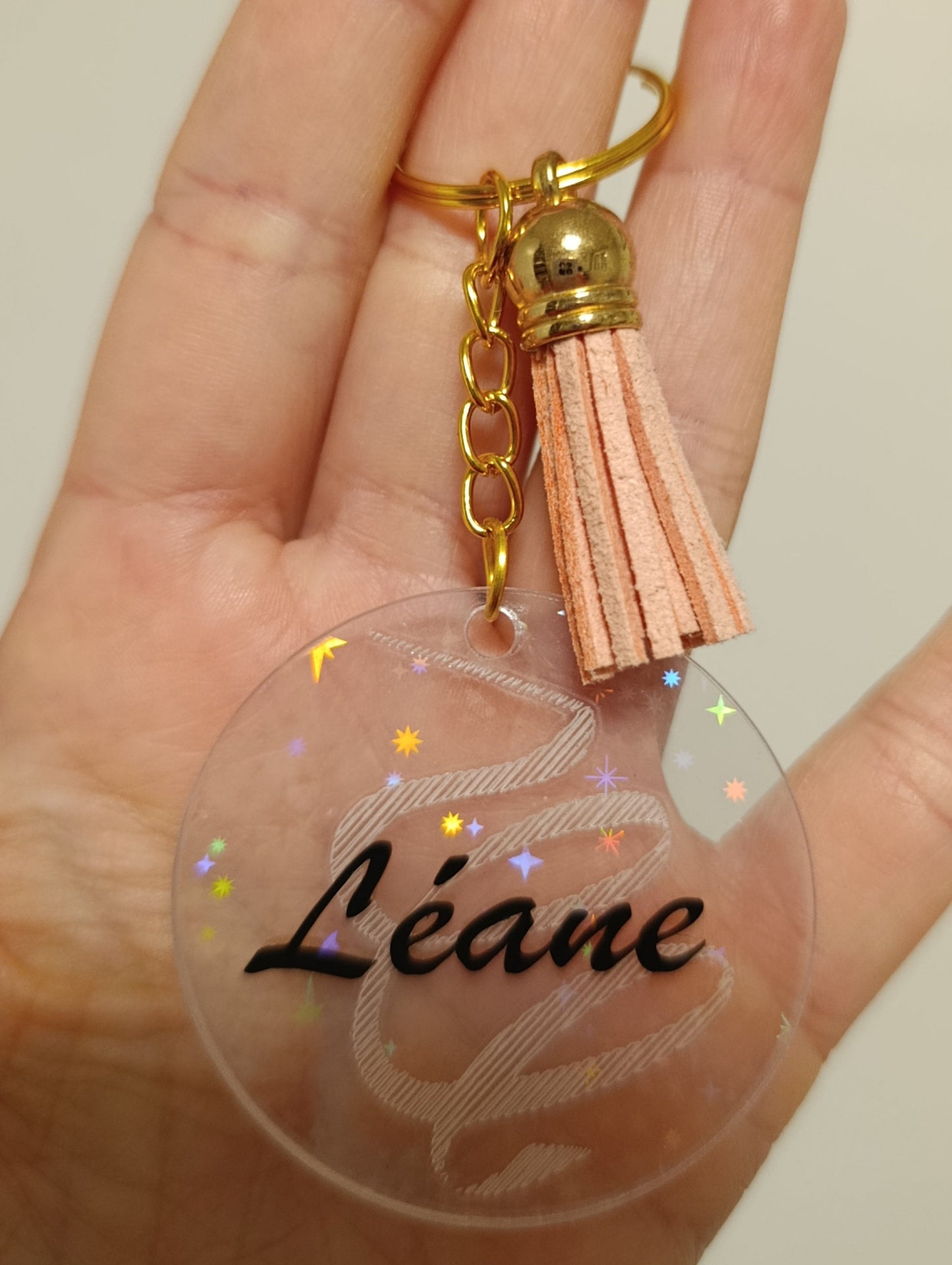 Porte-clés GR gravé personnalisable