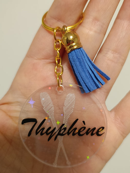 Porte-clés GR personnalisable