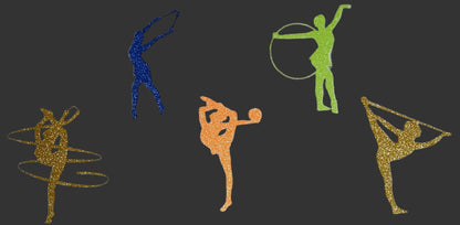 Thermocollant GR gym pailletté Petit format