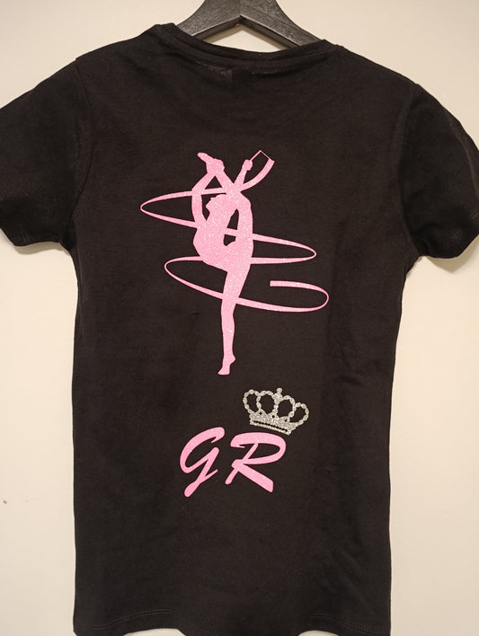 T-shirt GR à paillettes du 4 ans au XL