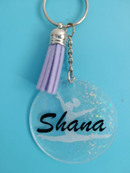 Porte-clés gravé GAF personnalisable