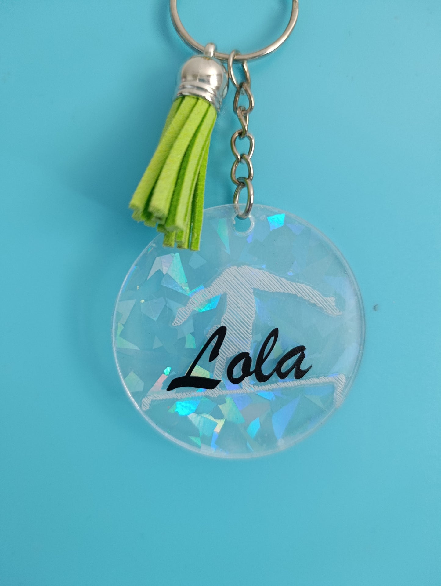 Porte-clés gravé GAF personnalisable