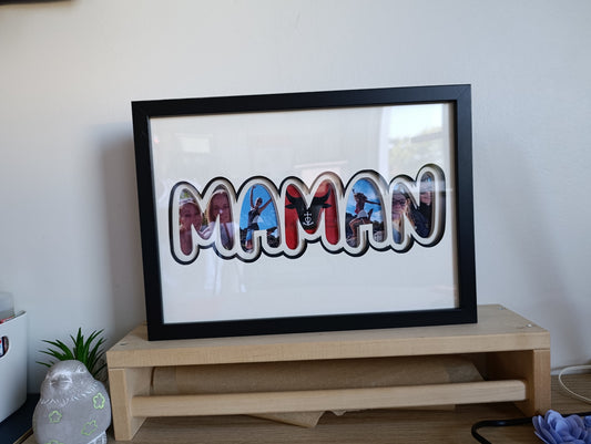 Cadre photo maman