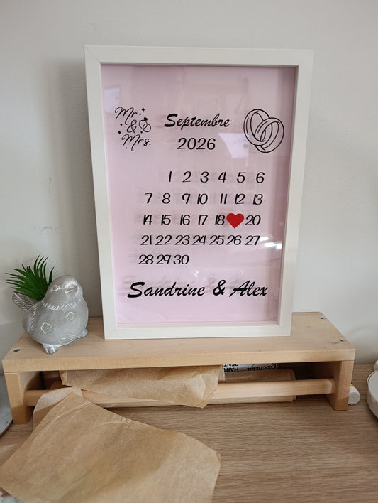 Cadre date mariage/naissance/autre